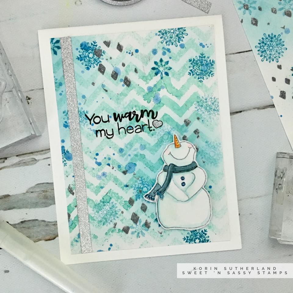 Crazy About Snowmen Clear Stamp Set