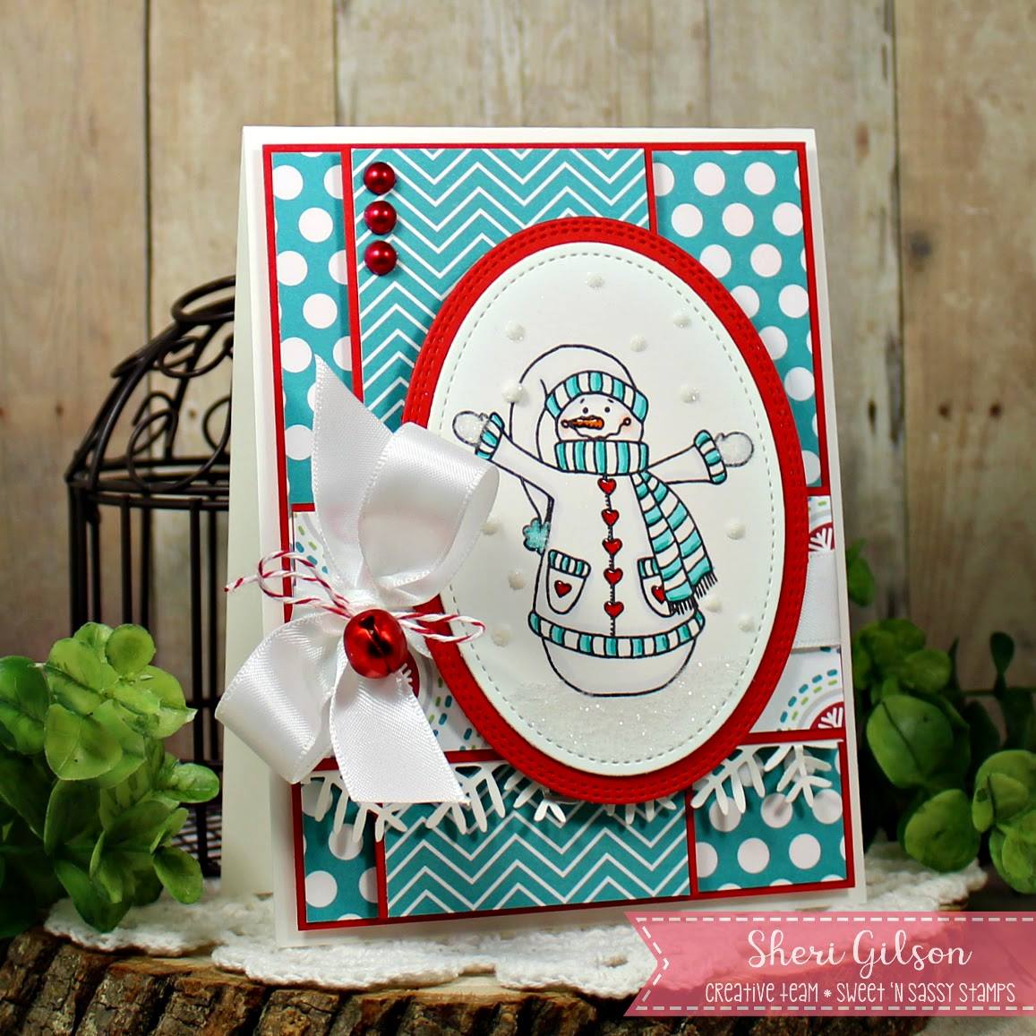 Crazy About Snowmen Clear Stamp Set