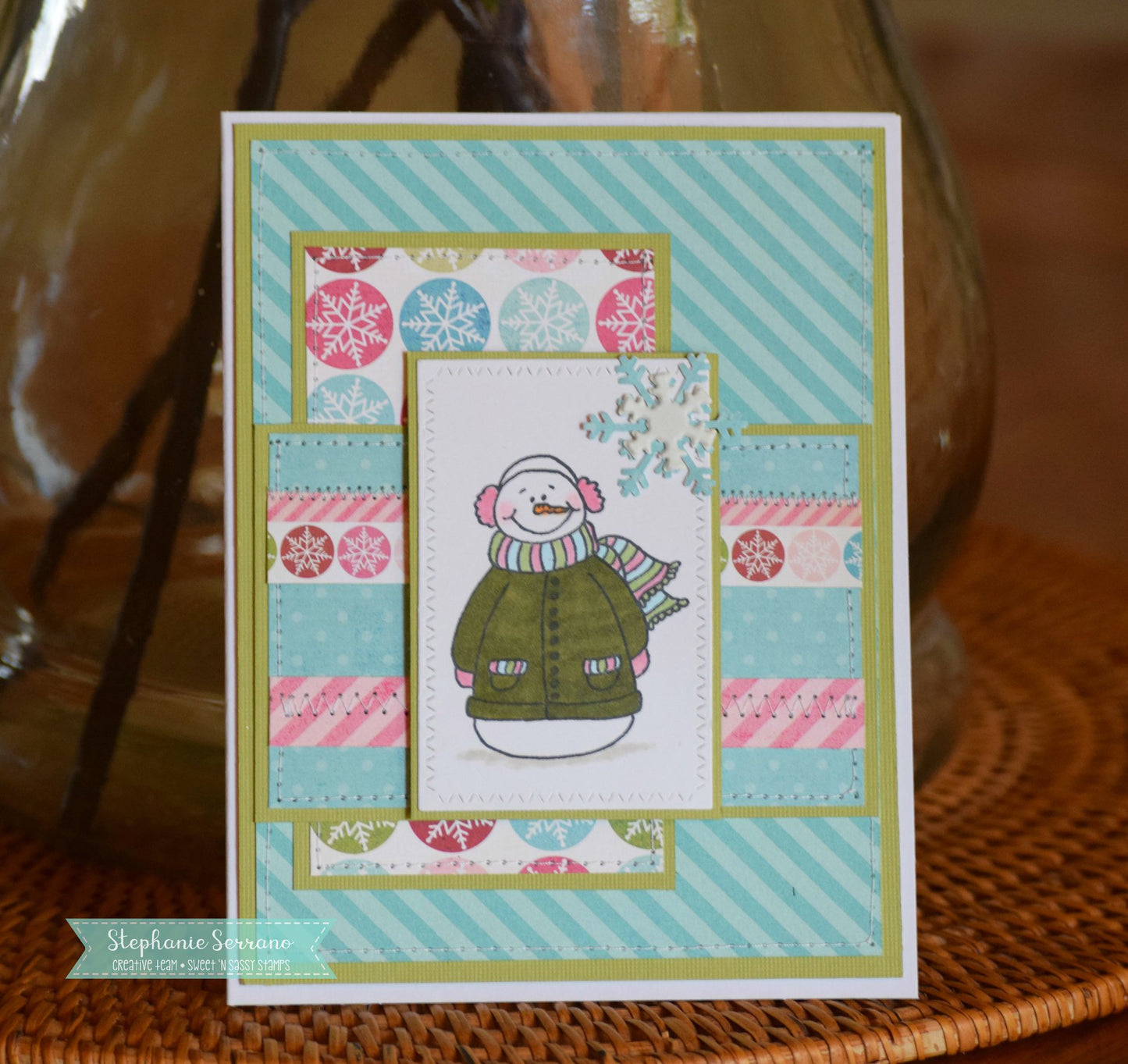 Crazy About Snowmen Clear Stamp Set