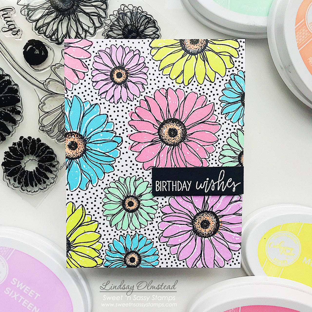 Delightful Daisies Clear Stamp Set