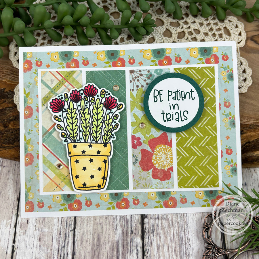 Planted in Faith Clear Stamp Set