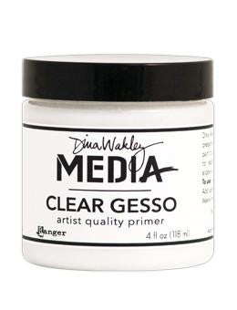 Dina Wakley Media - Clear Gesso 4 oz. Jar
