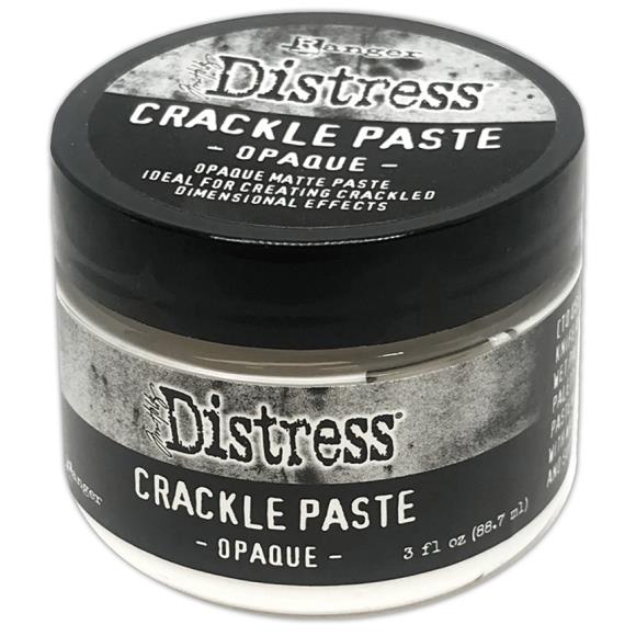 Ranger Tim Holtz Distress Crackle Paste 3oz - Opaque