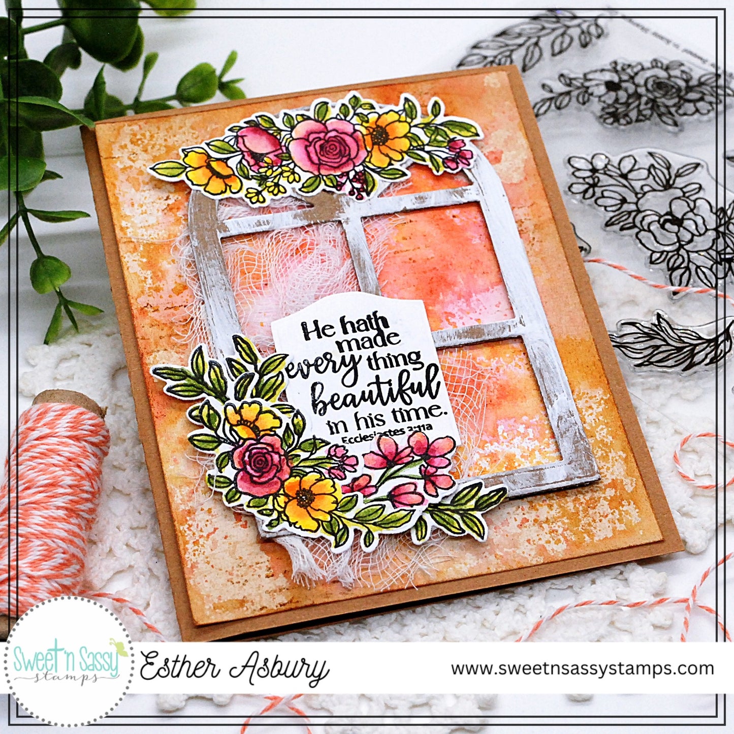 Delicate Florals Stamp & Die Bundle