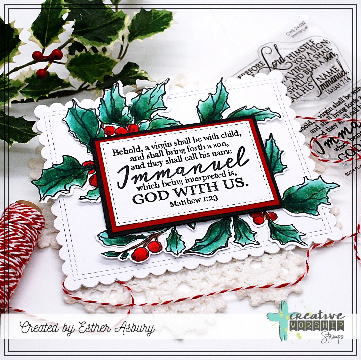 Immanuel Clear Stamp Set