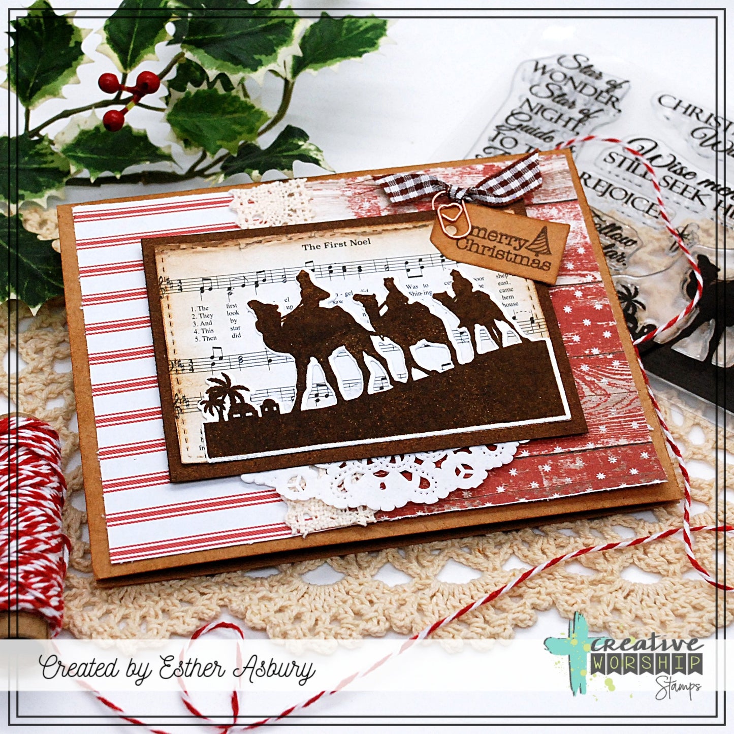 We Three Kings Clear Stamp Set