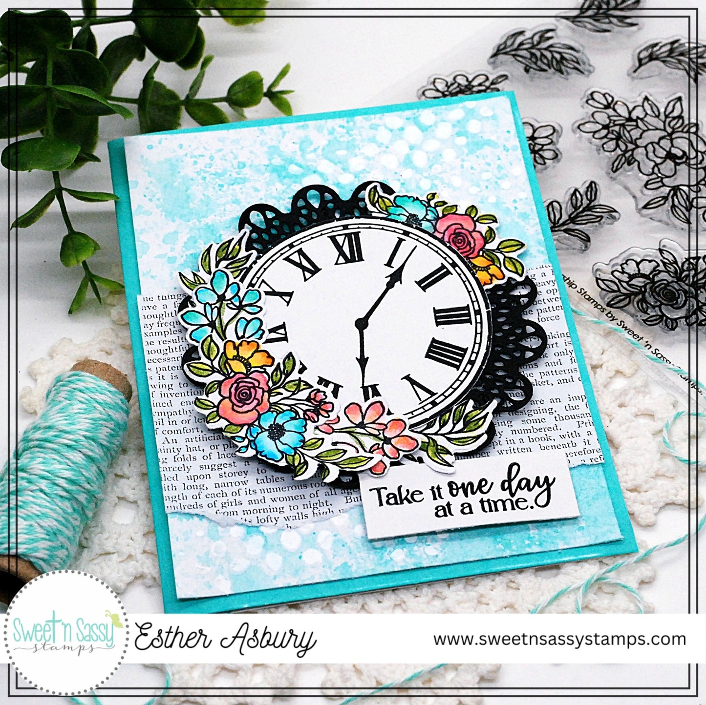 Take Time Clear Stamp Set