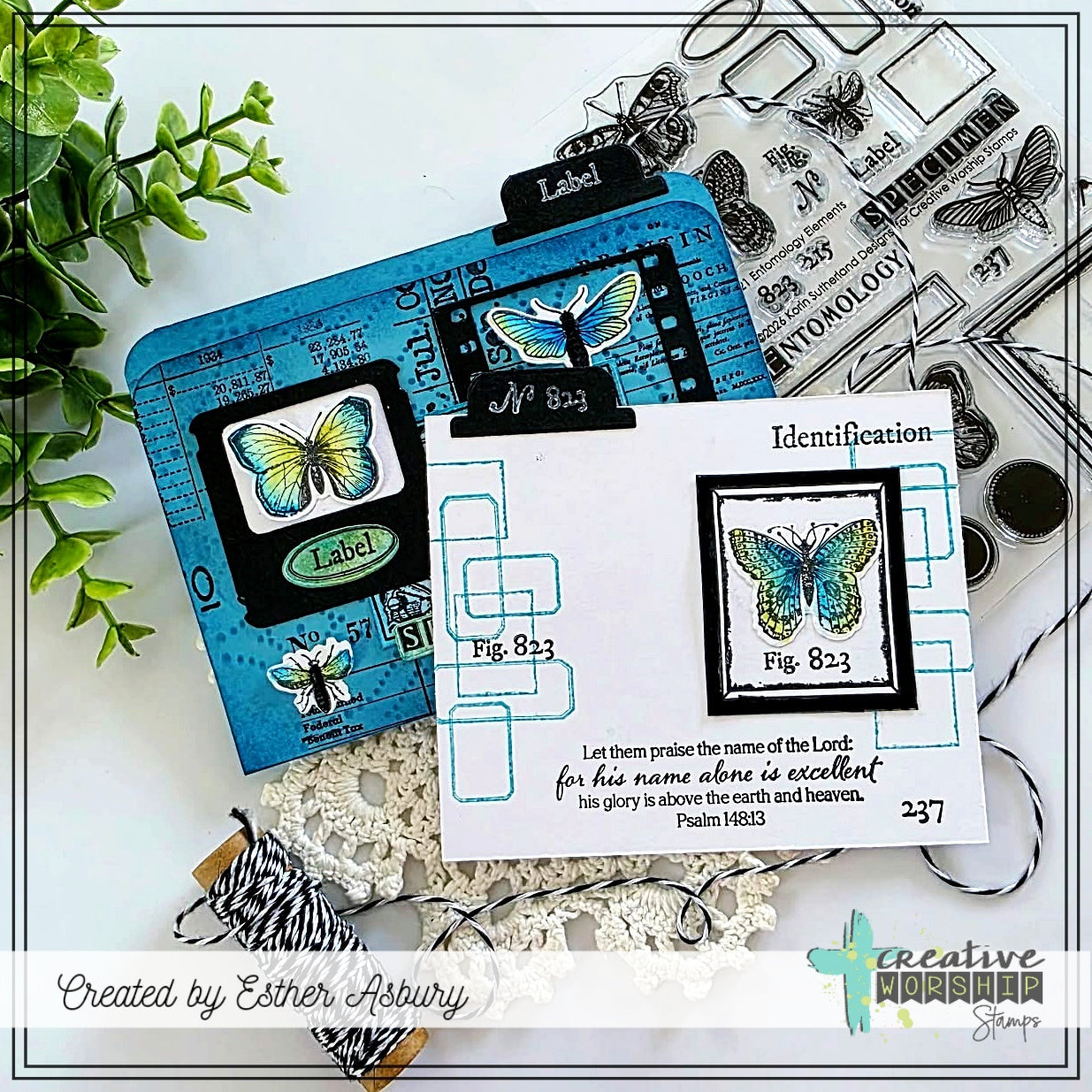Entomology Elements Clear Stamp Set