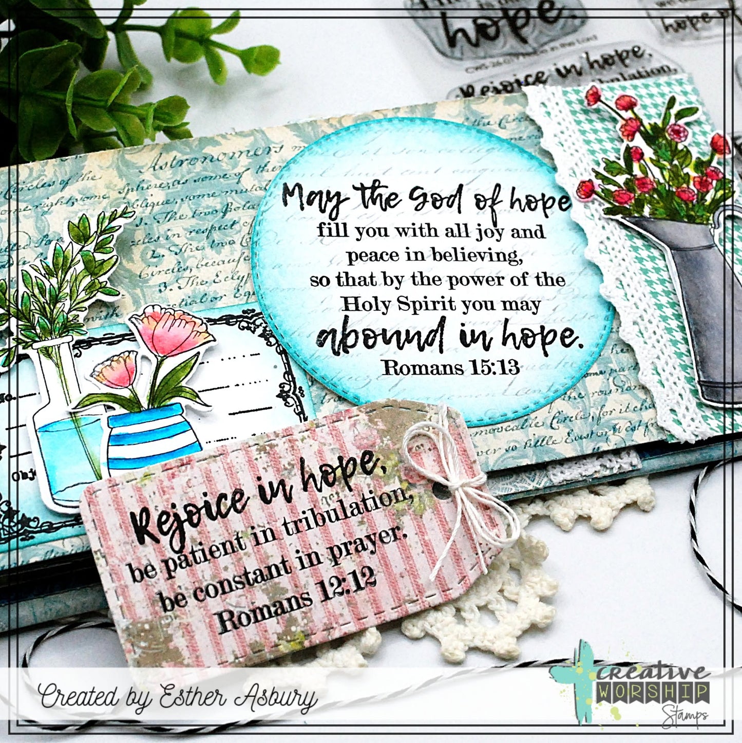 Hope in the Lord Clear Stamp Set