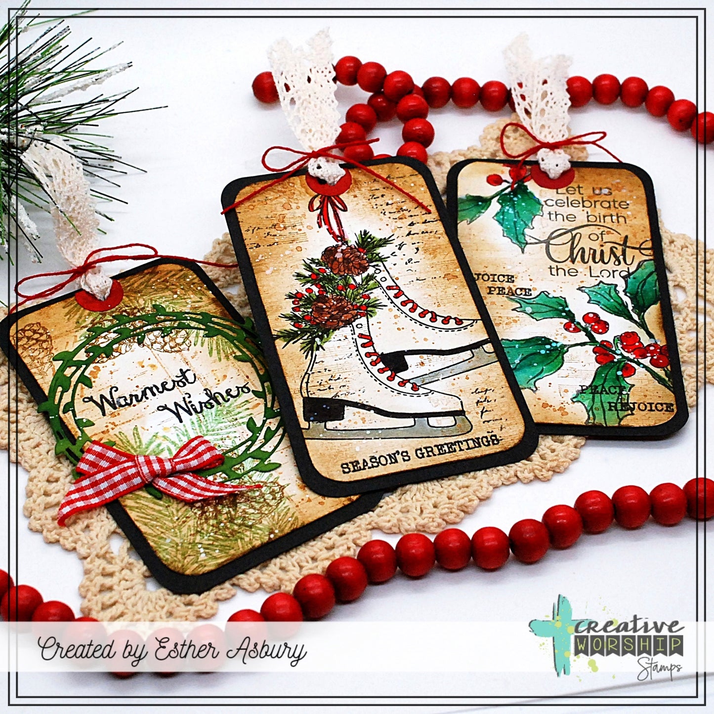 Christmas Pine Clear Stamp Set
