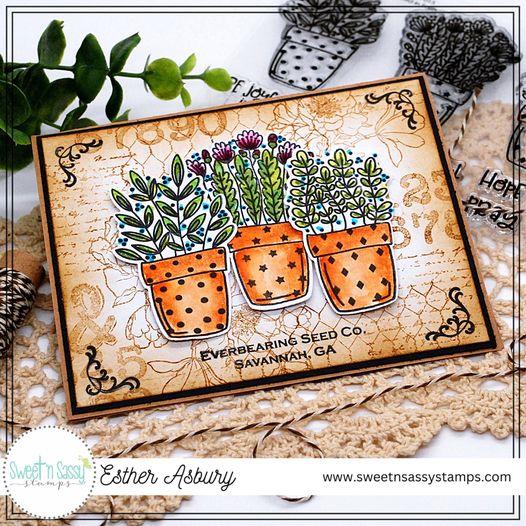 Planted in Faith Clear Stamp Set