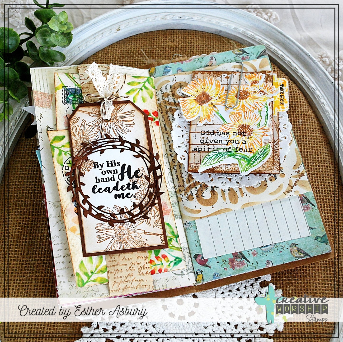 Vintage Floral Collection Stamp & Die Bundle