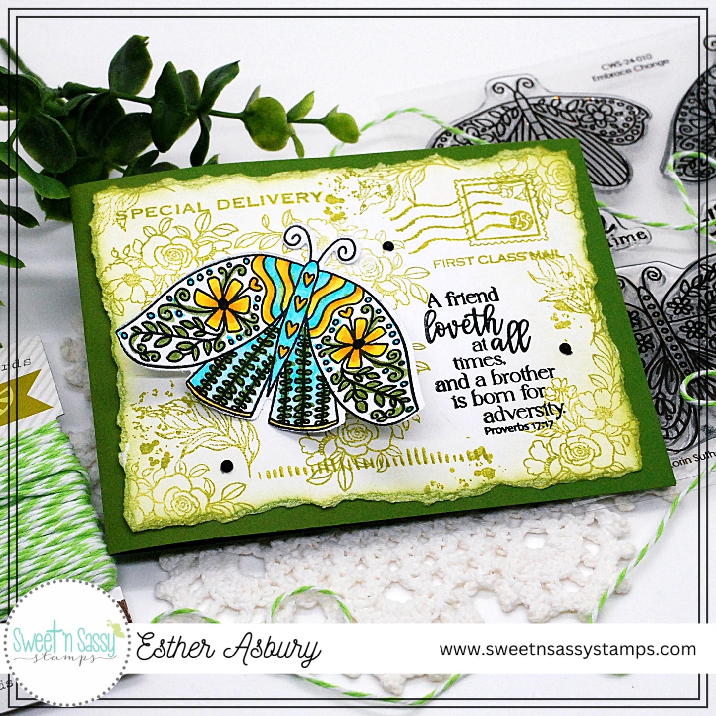 Embrace Change Clear Stamp Set