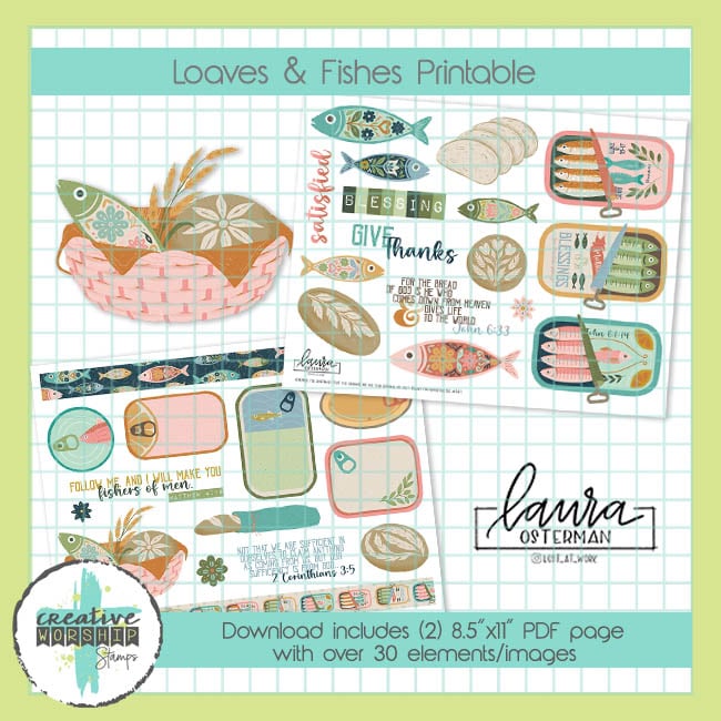 Loaves & Fishes Printable PDF