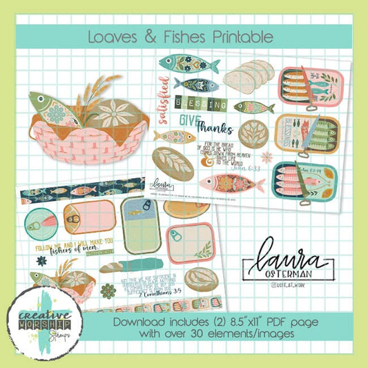 Loaves & Fishes Printable PDF