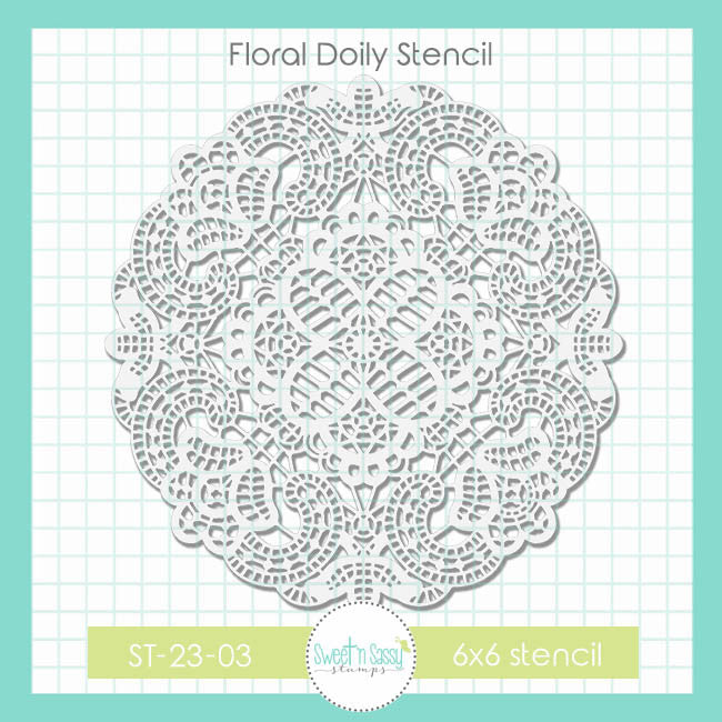 Floral Doily Stencil