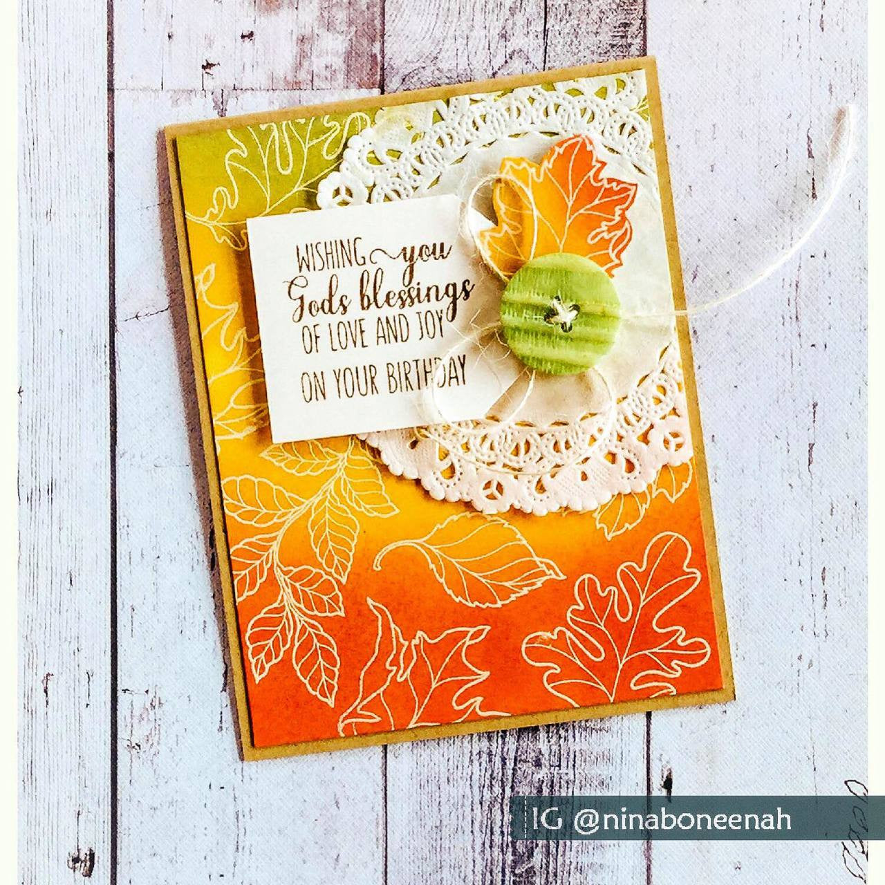 Give Thanks Clear Stamp Set