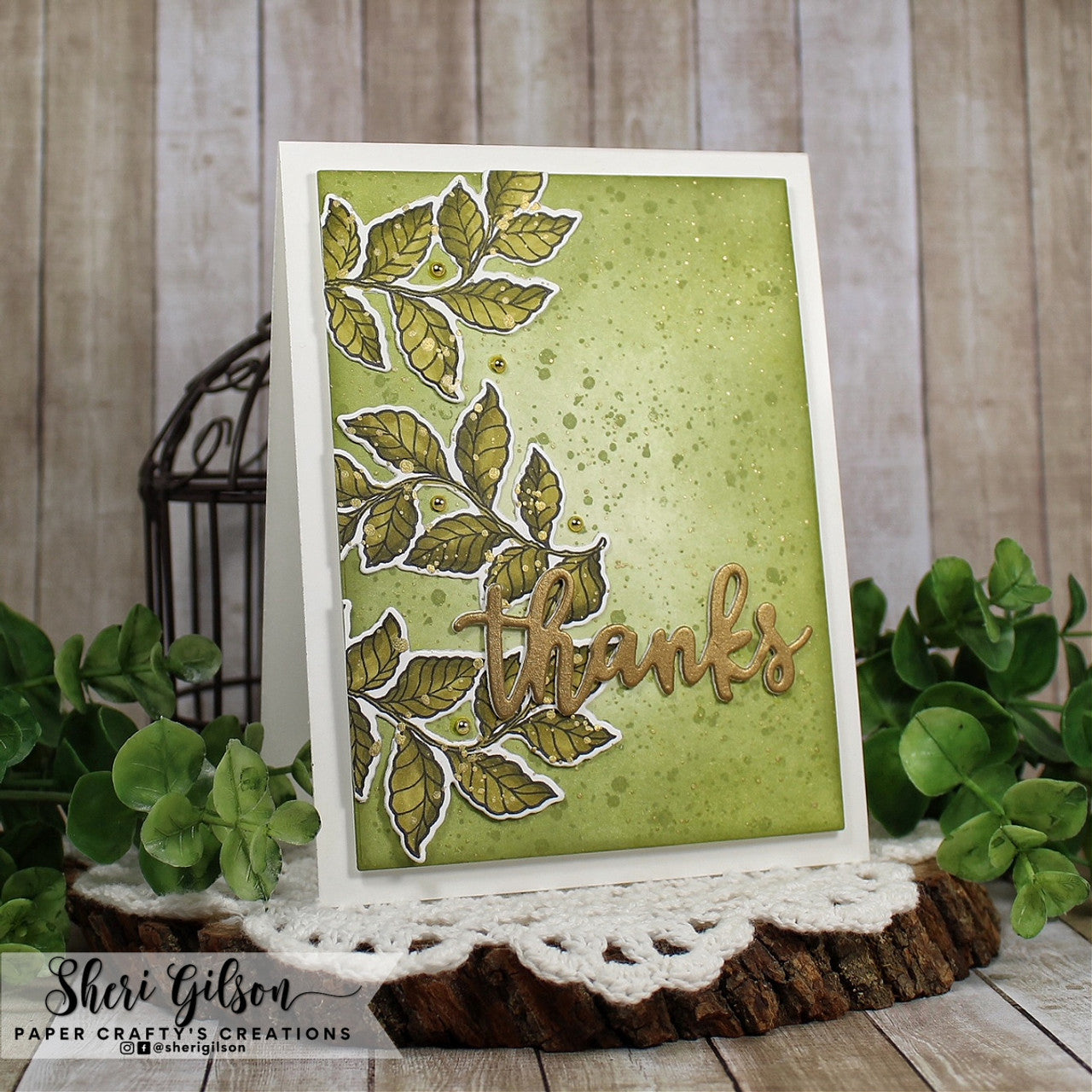 Give Thanks Clear Stamp Set