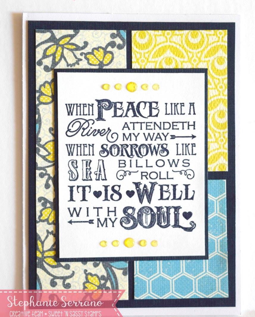 Hymn Blocks Clear Stamp Set