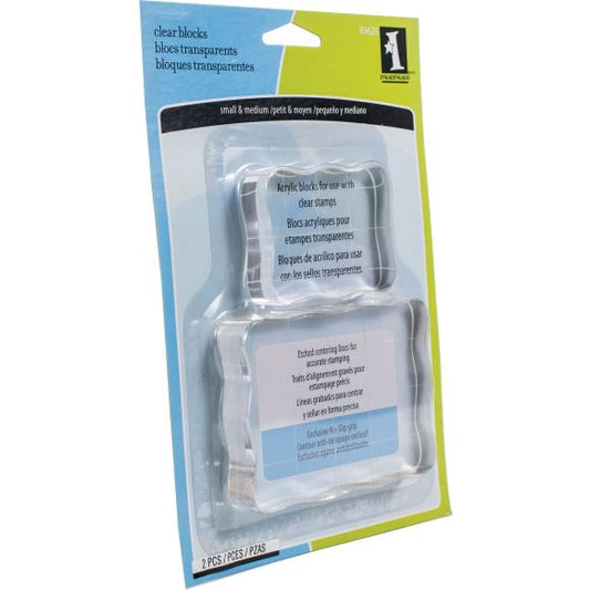 Inkadinkado Acrylic Block Set of 2