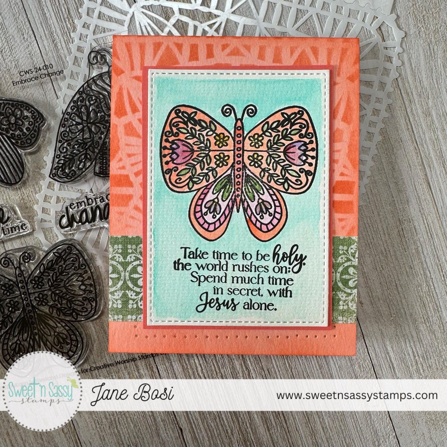 Embrace Change Clear Stamp Set