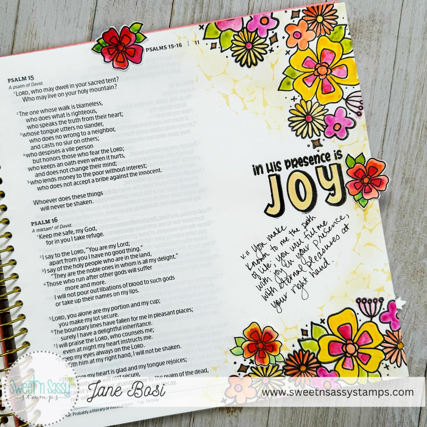 Fullness of Joy Clear Stamp Set