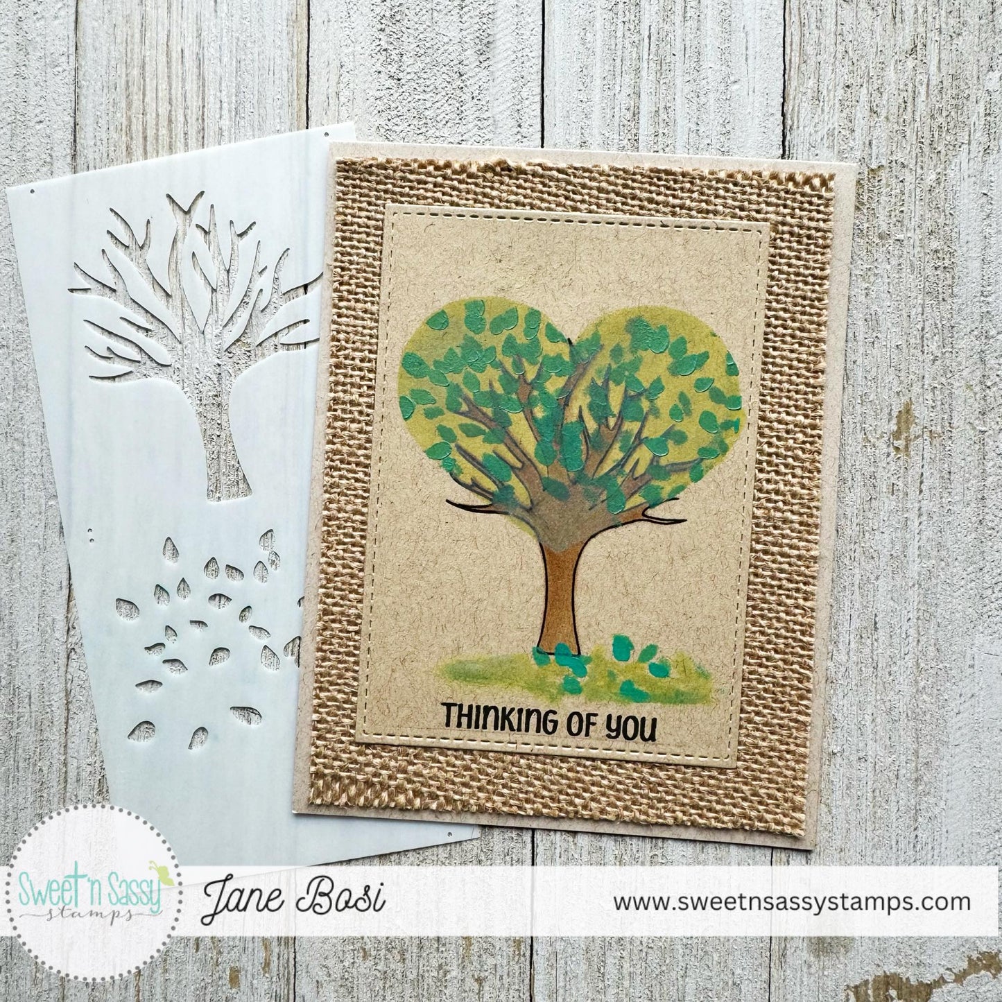 Seasonal Trees Layering Mini Stencil Set