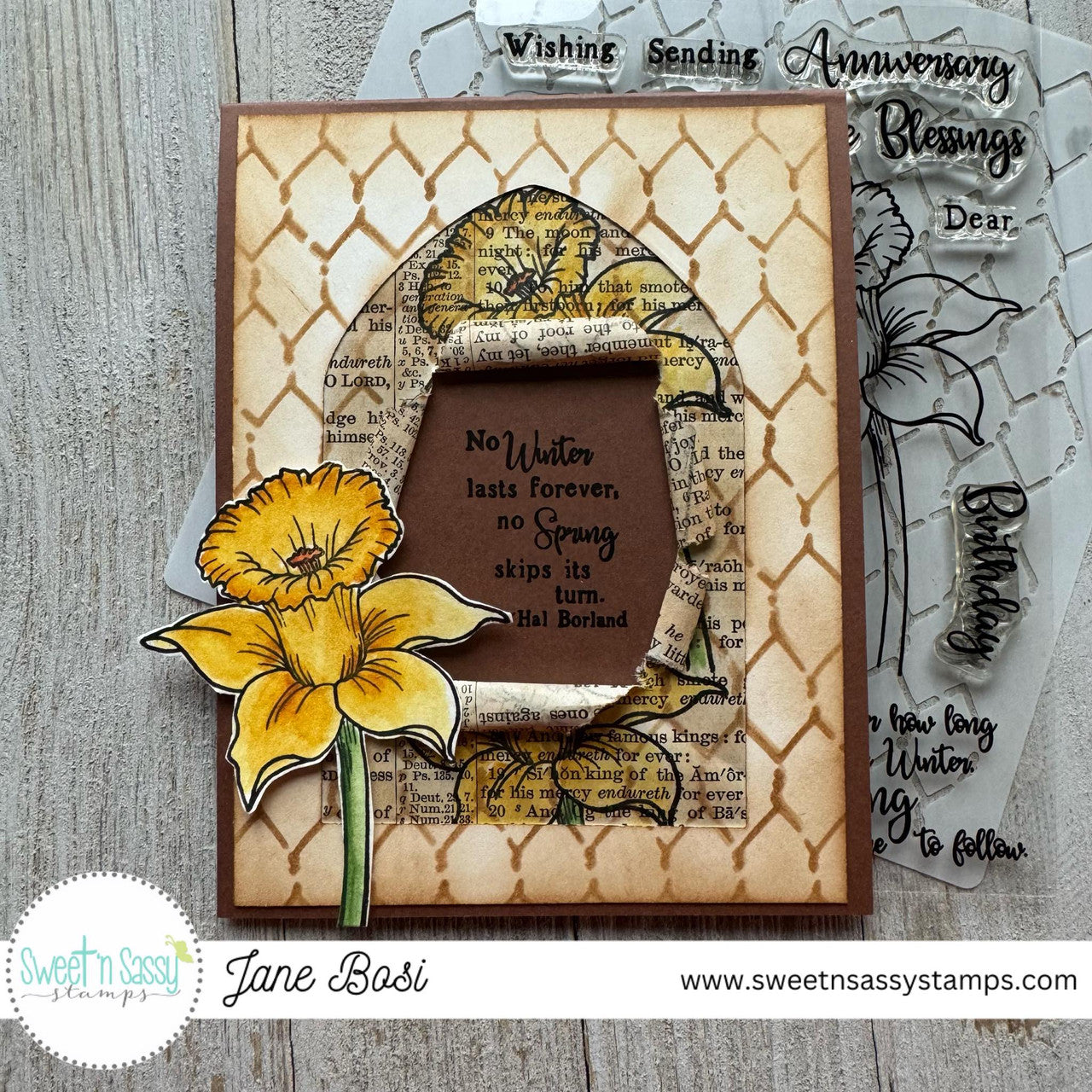 Spring Blossoms Stamp & Die Bundle