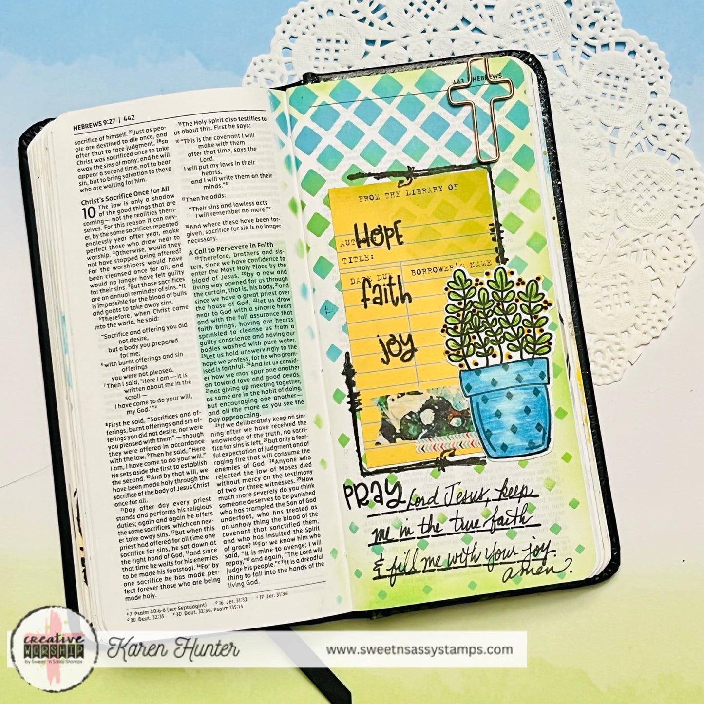 Planted in Faith Clear Stamp Set