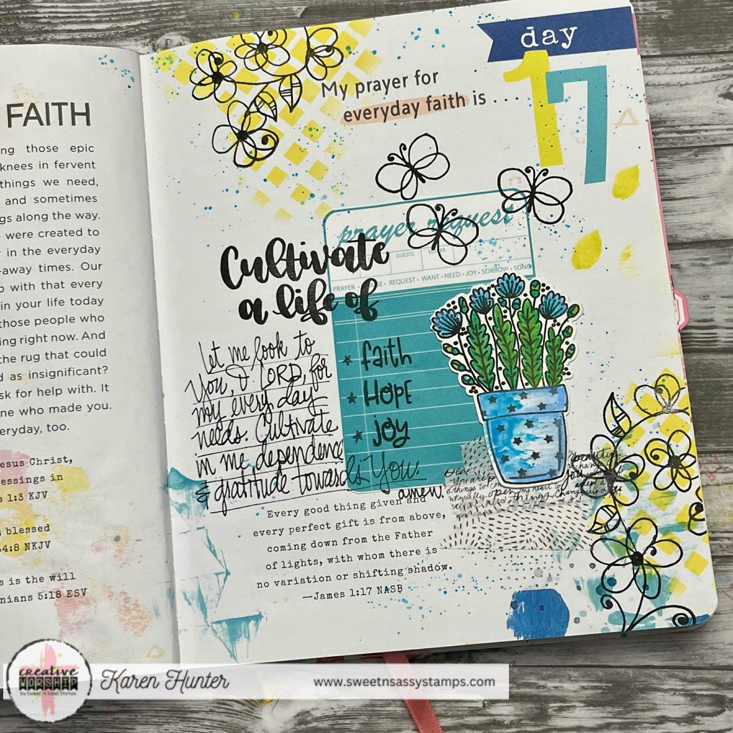 Planted in Faith Clear Stamp Set