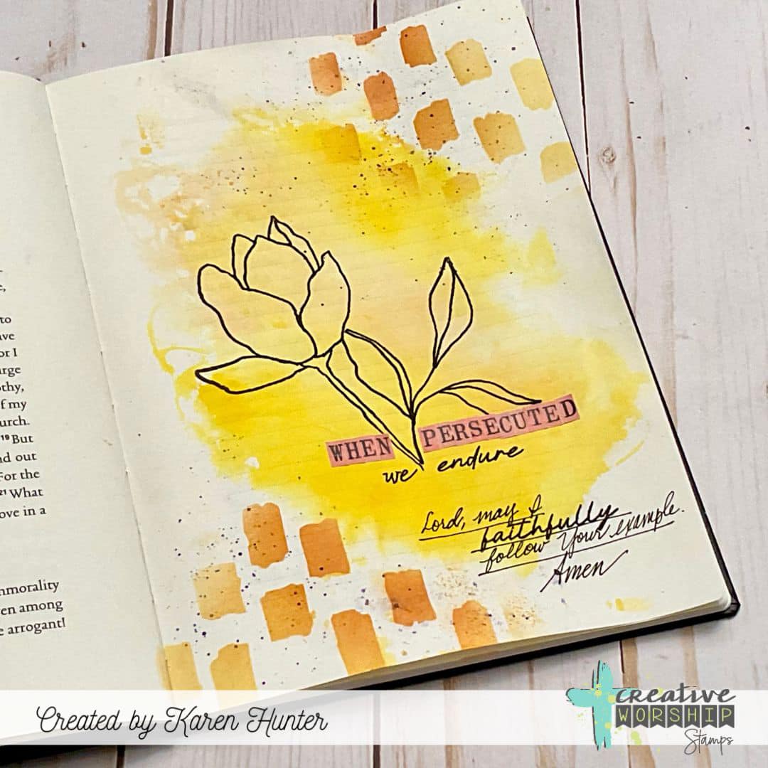 Mindful Magnolias Clear Stamp Set