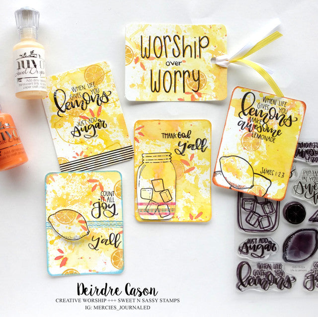 Life & Lemons Clear Stamp Set