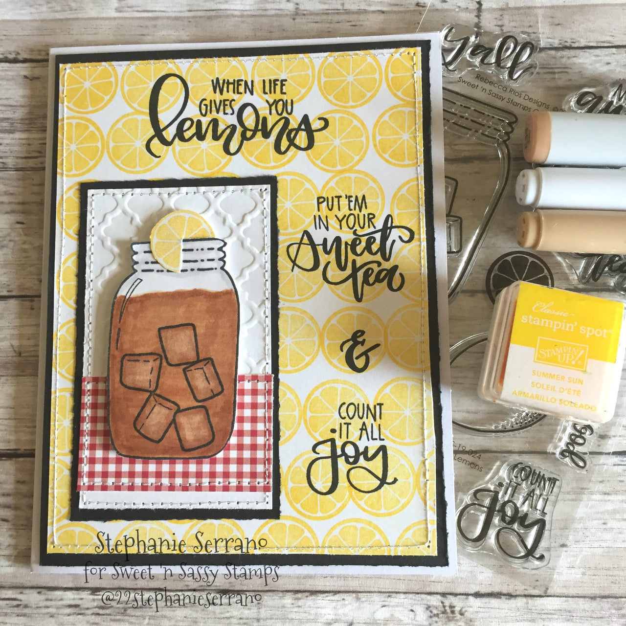 Life & Lemons Clear Stamp Set