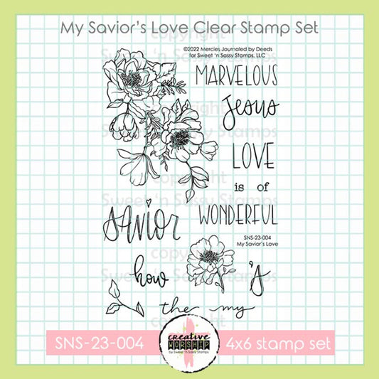 My Savior's Love Clear Stamp Set