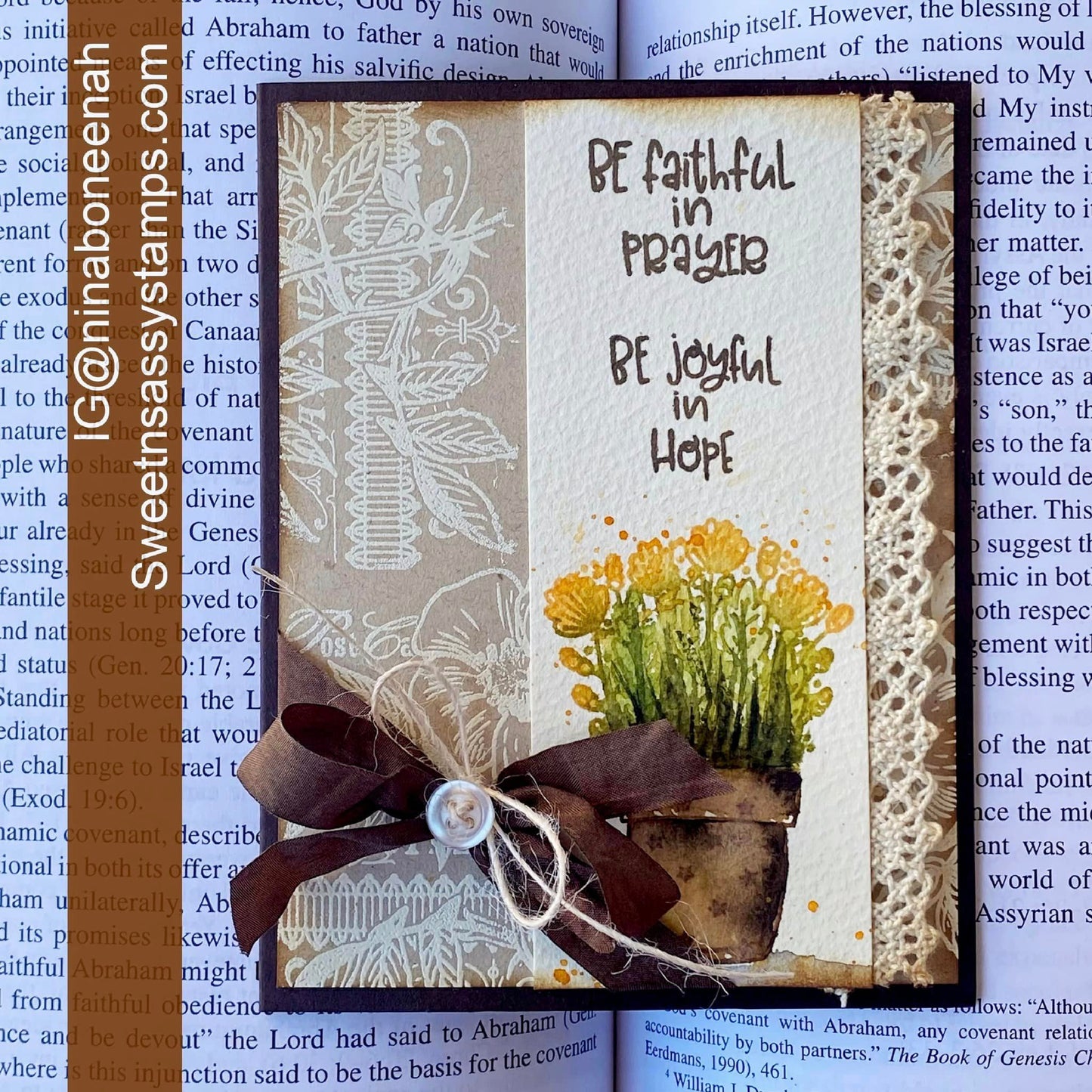 Planted in Faith Clear Stamp Set