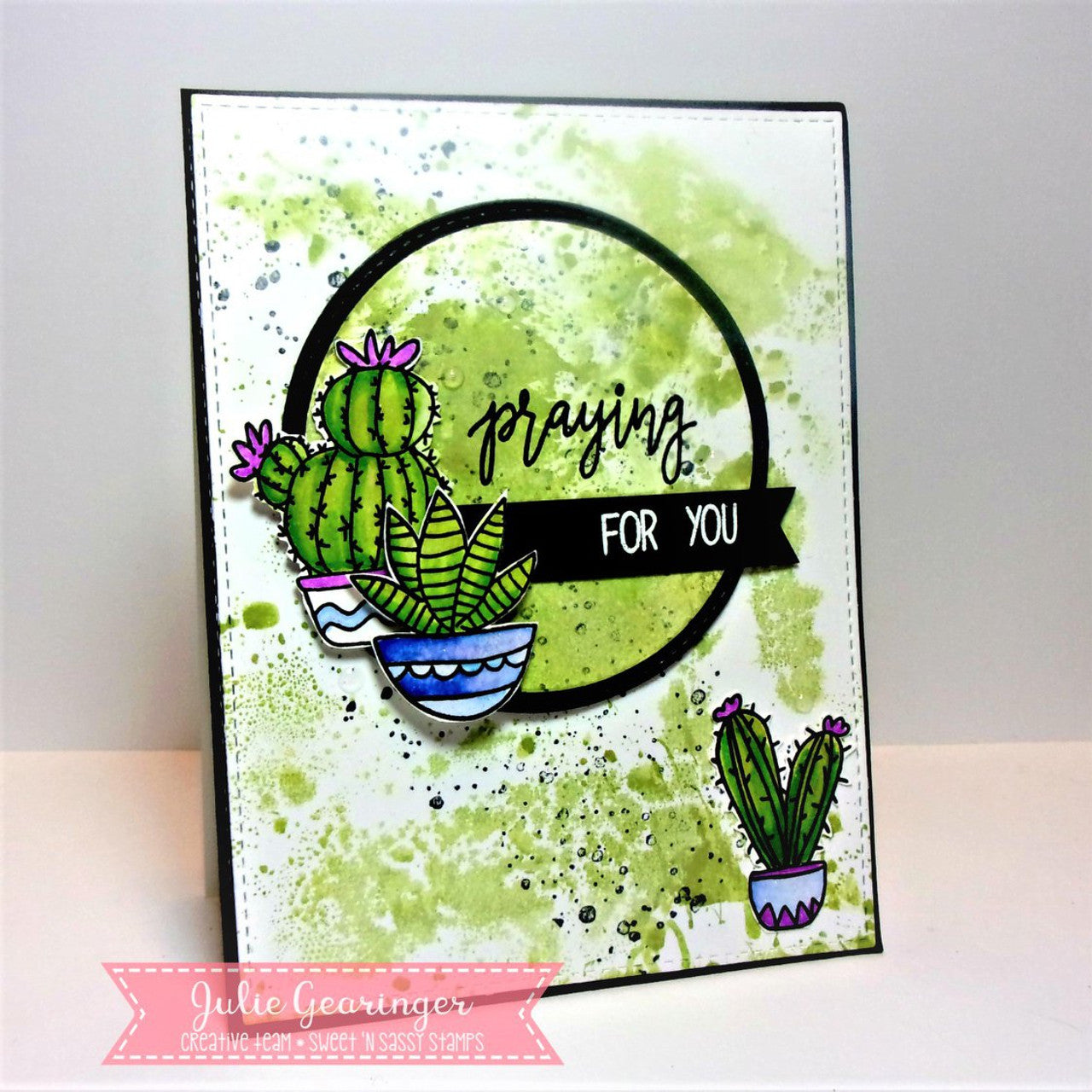 Scripty Thoughts Clear Stamp Set