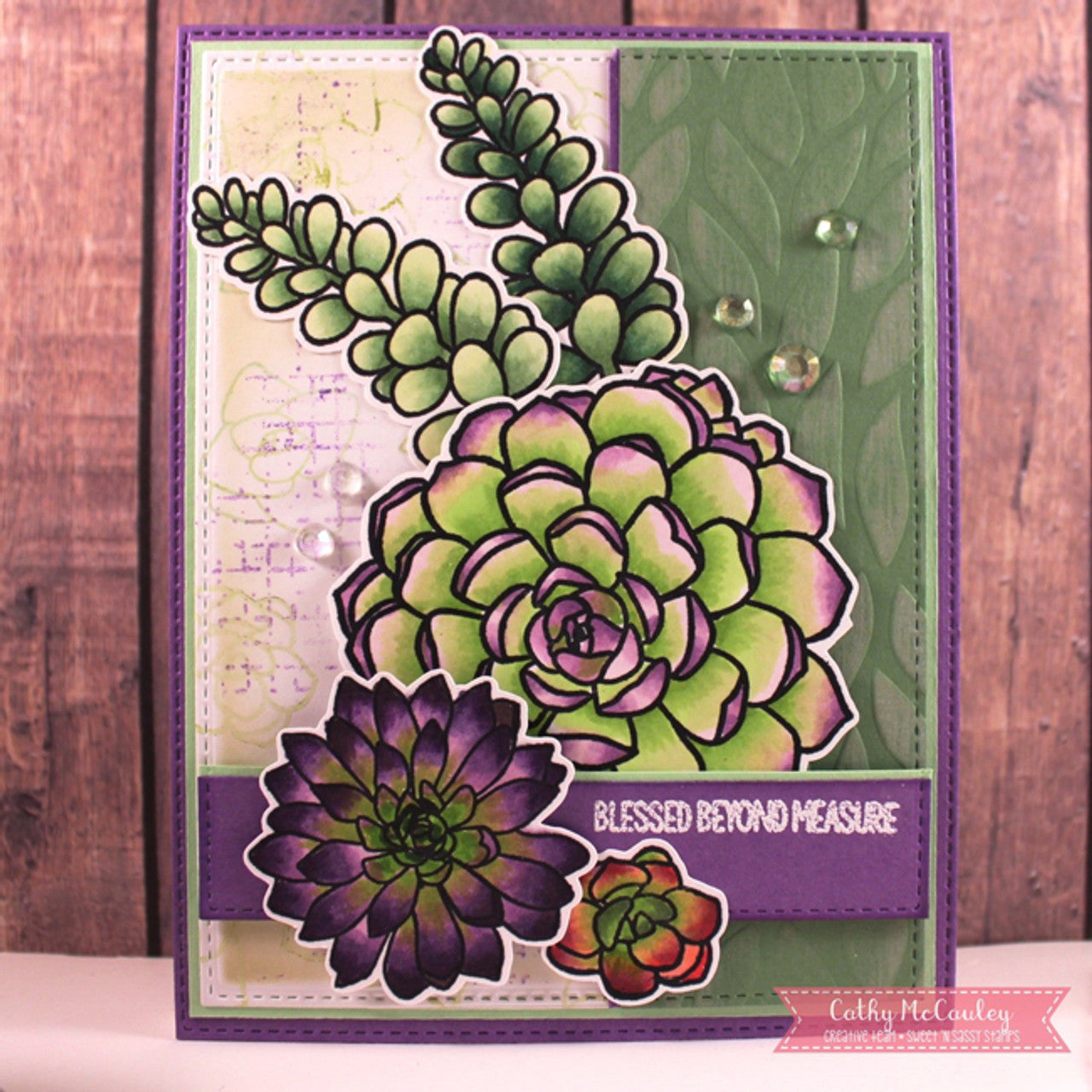 Succulents Clear Stamp Set