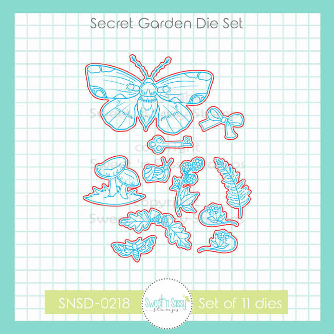 Secret Garden Die Set