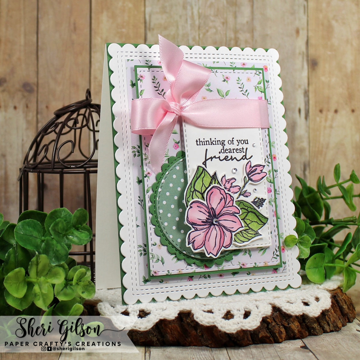 Dearest Friend Clear Stamp Set