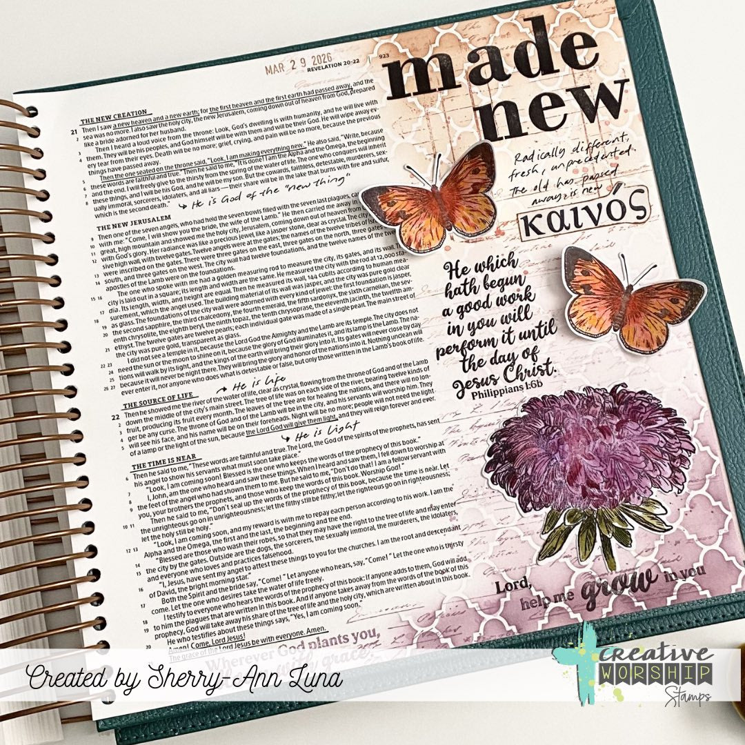 Boss Lady Alpha Clear Stamp Set