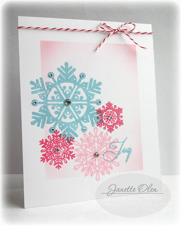 Spectacular Snowflakes Clear Stamp Set