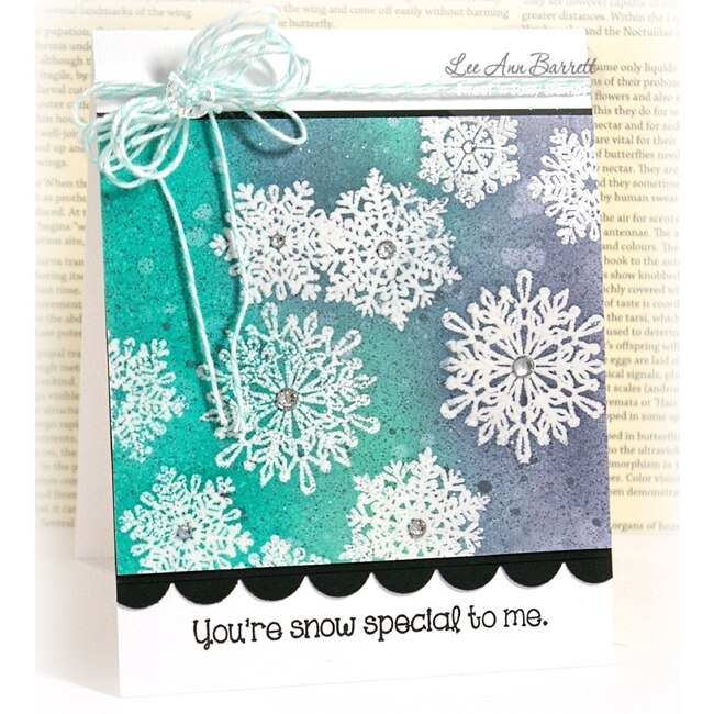 Spectacular Snowflakes Clear Stamp Set