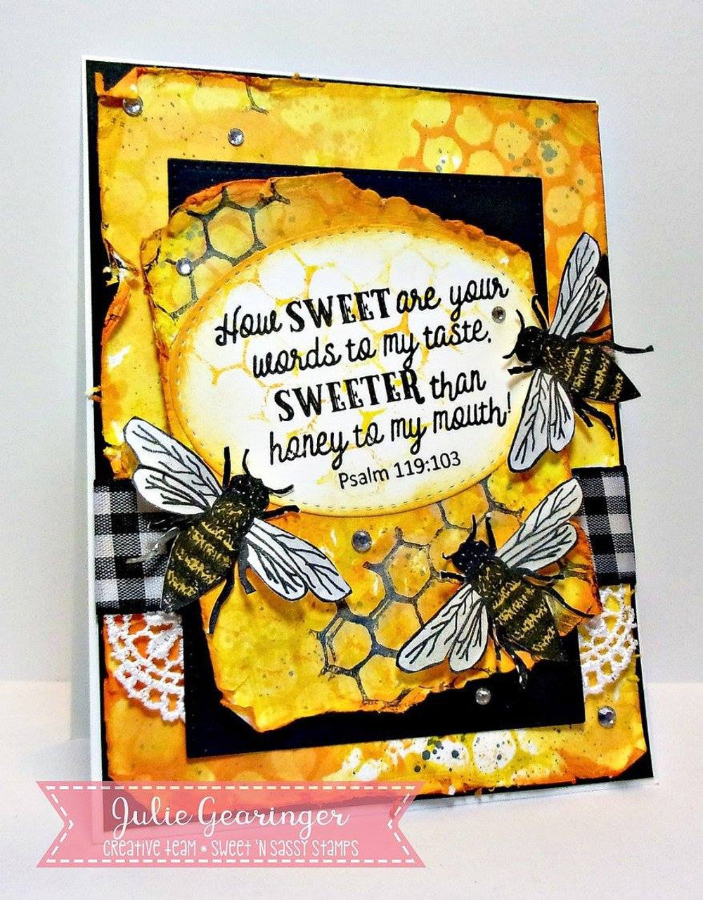 Sweet as Honey Clear Stamp Set