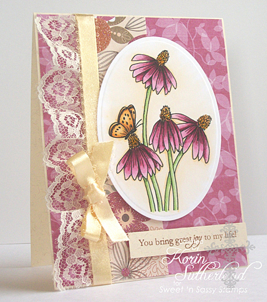 Flowers in Bloom Clear Stamp Set