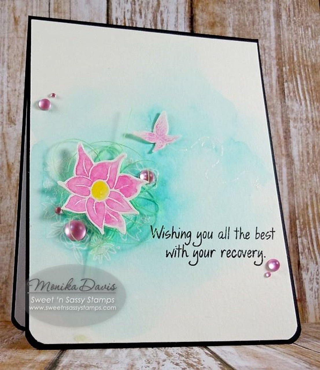 Get Well Innies Clear Stamp Set